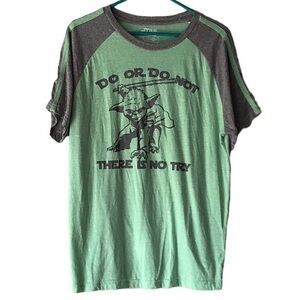 Star Wars Yoda Tee Shirt Unisex Lg